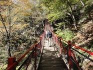 小中大滝への橋