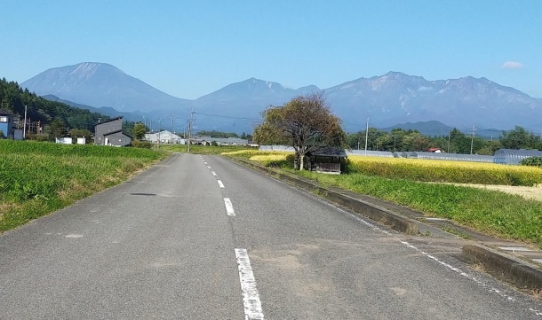 日光連山（上今市駅付近）